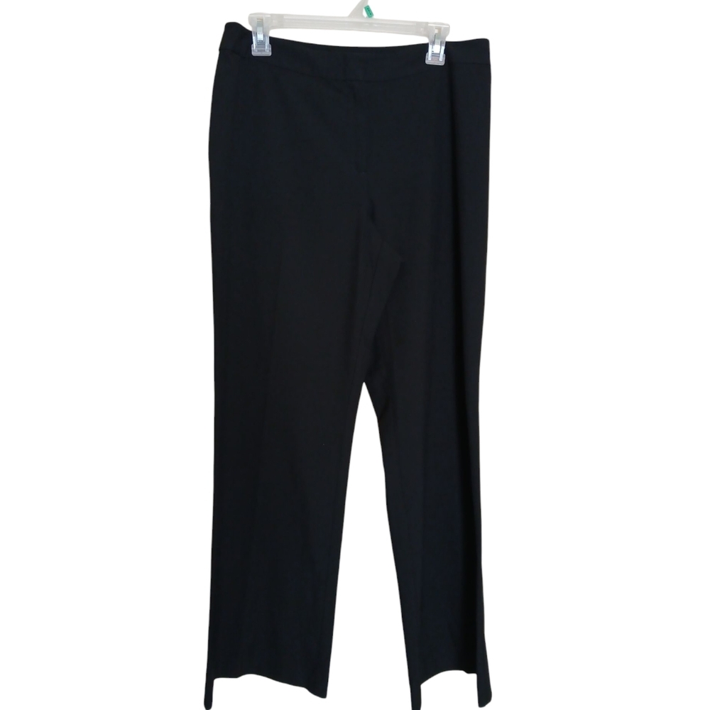 J. Jill black dress pants Size 12 Wide leg Stretch